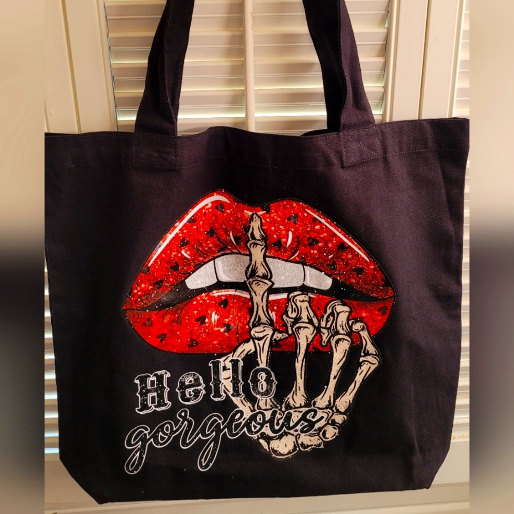 Red Lips 👄 Tote Bag